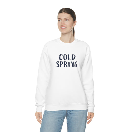 Cold Spring White Crewneck