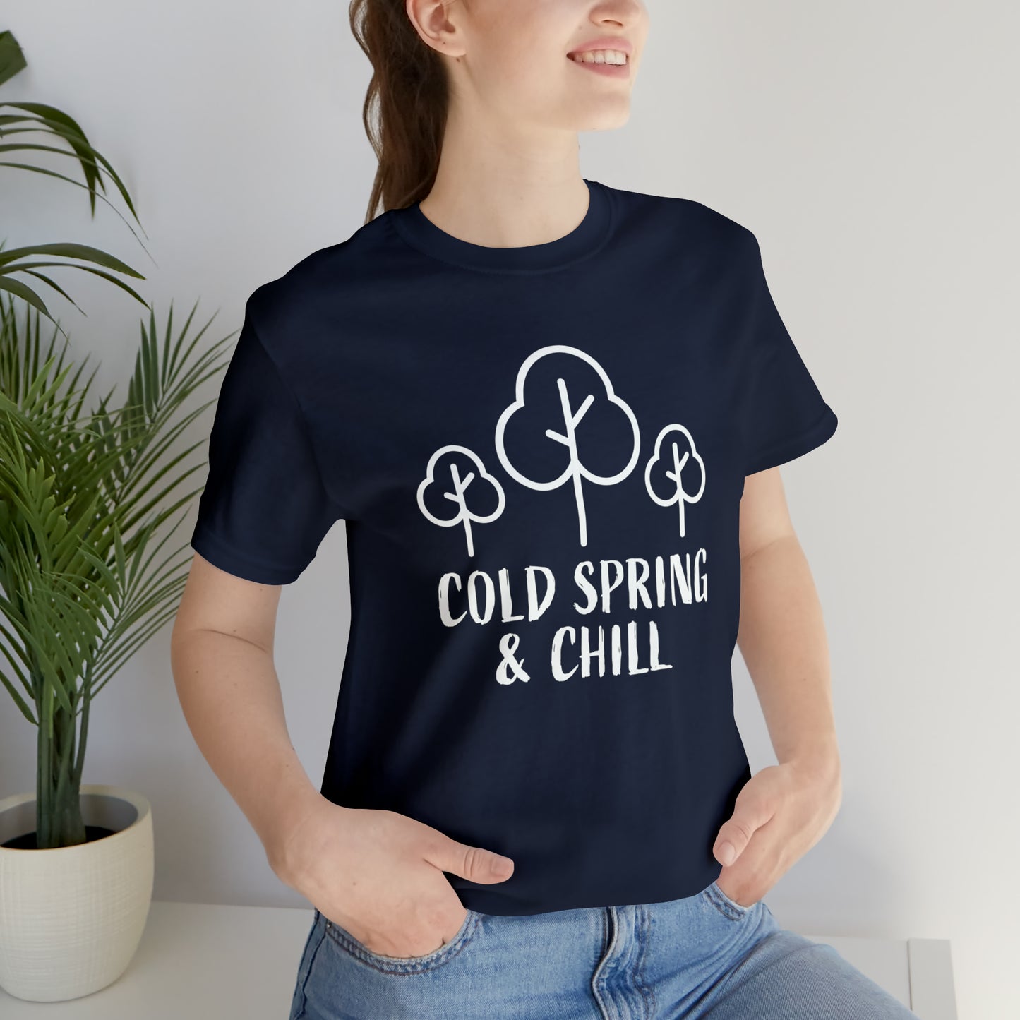 Cold Spring & Chill Navy T-shirt