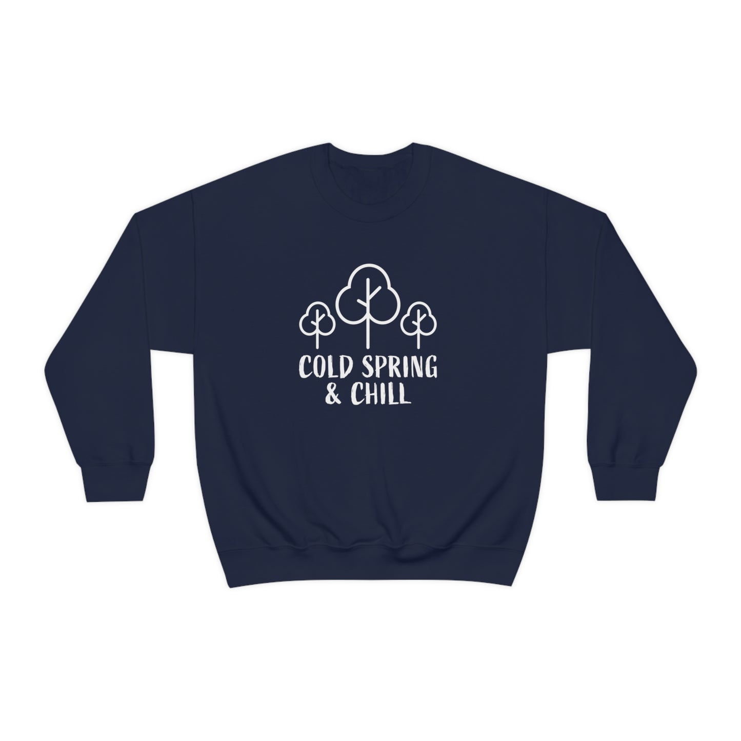 Cold Spring & Chill Navy Crewneck