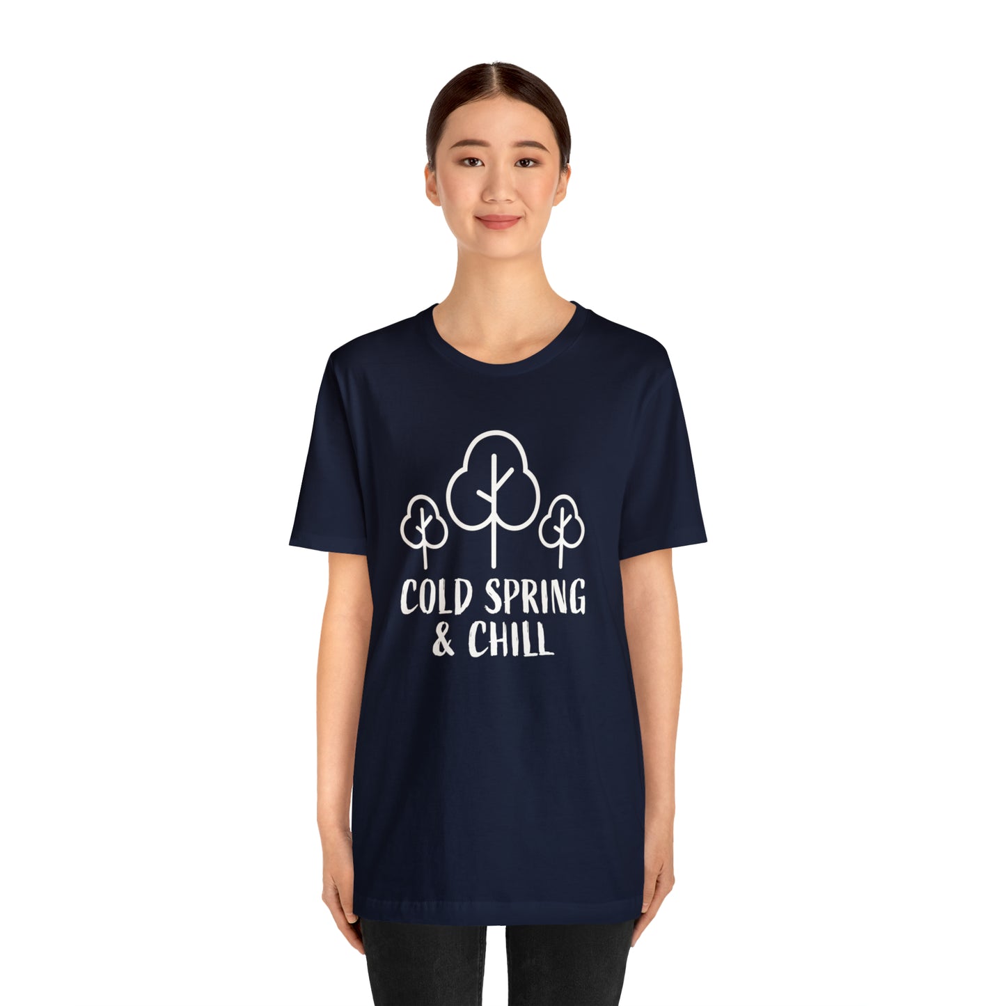 Cold Spring & Chill Navy T-shirt