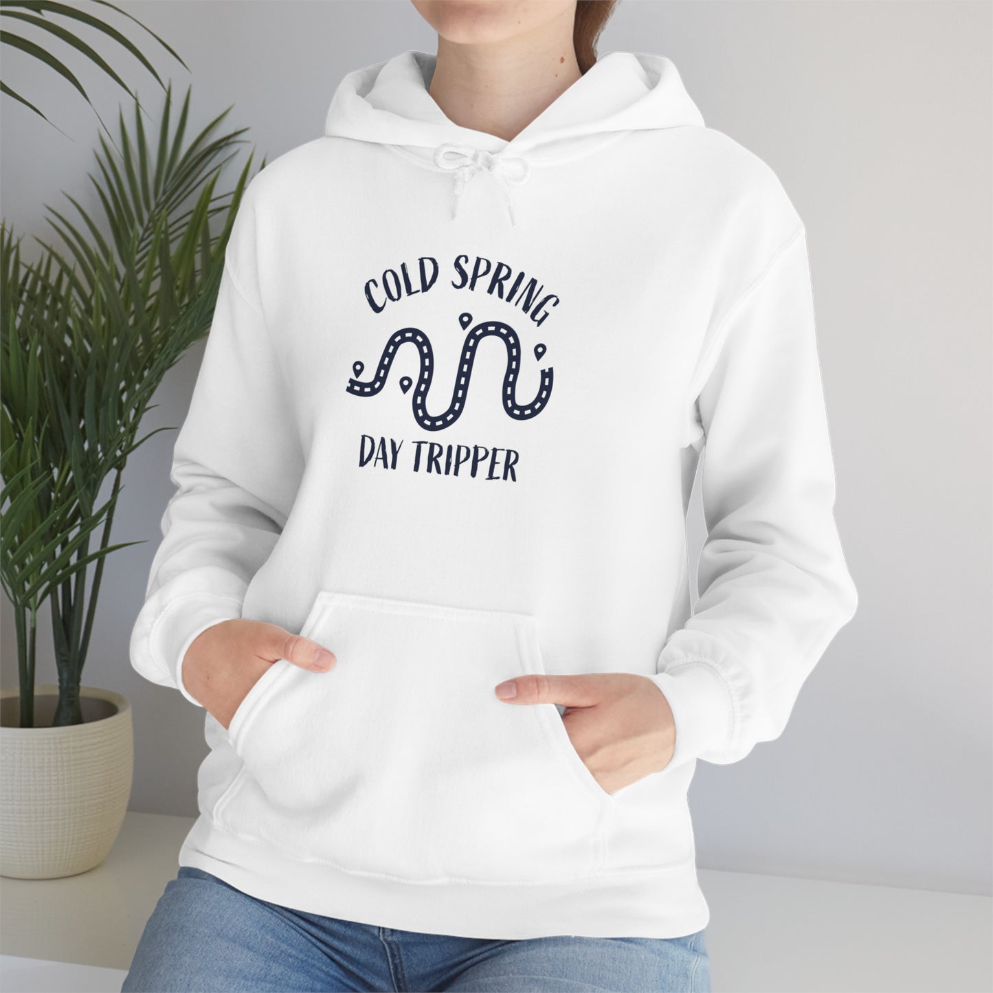 Cold Spring Day Tripper White Hoodie