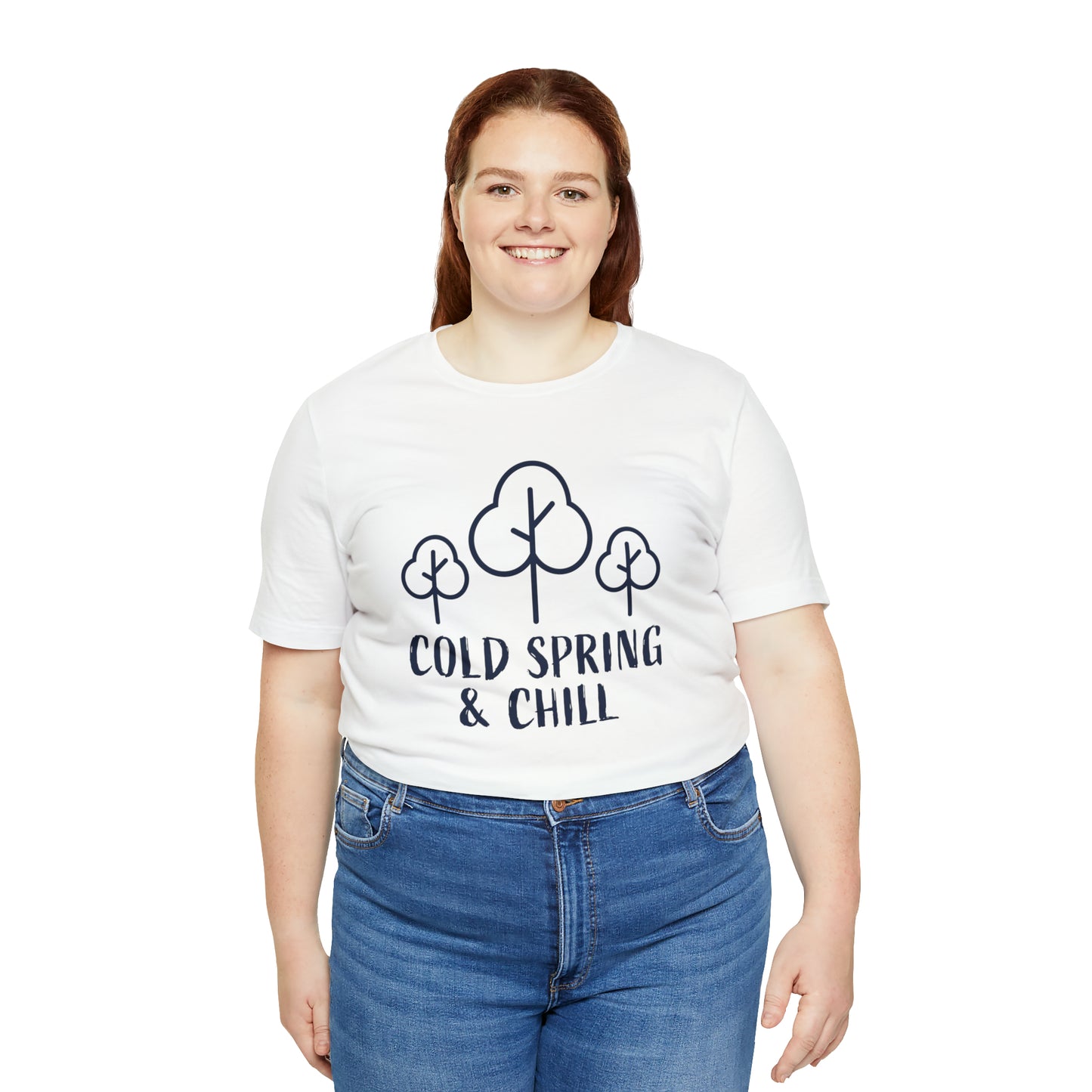 Cold Spring & Chill White T-shirt