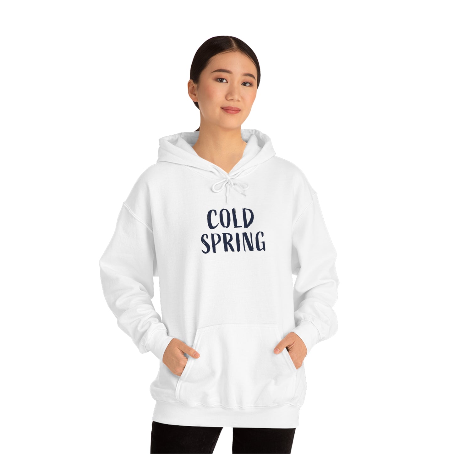 Cold Spring White Hoodie