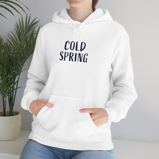 Cold Spring White Hoodie