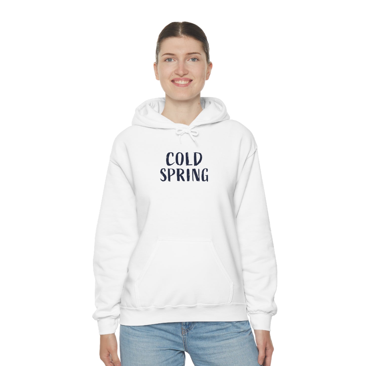 Cold Spring White Hoodie