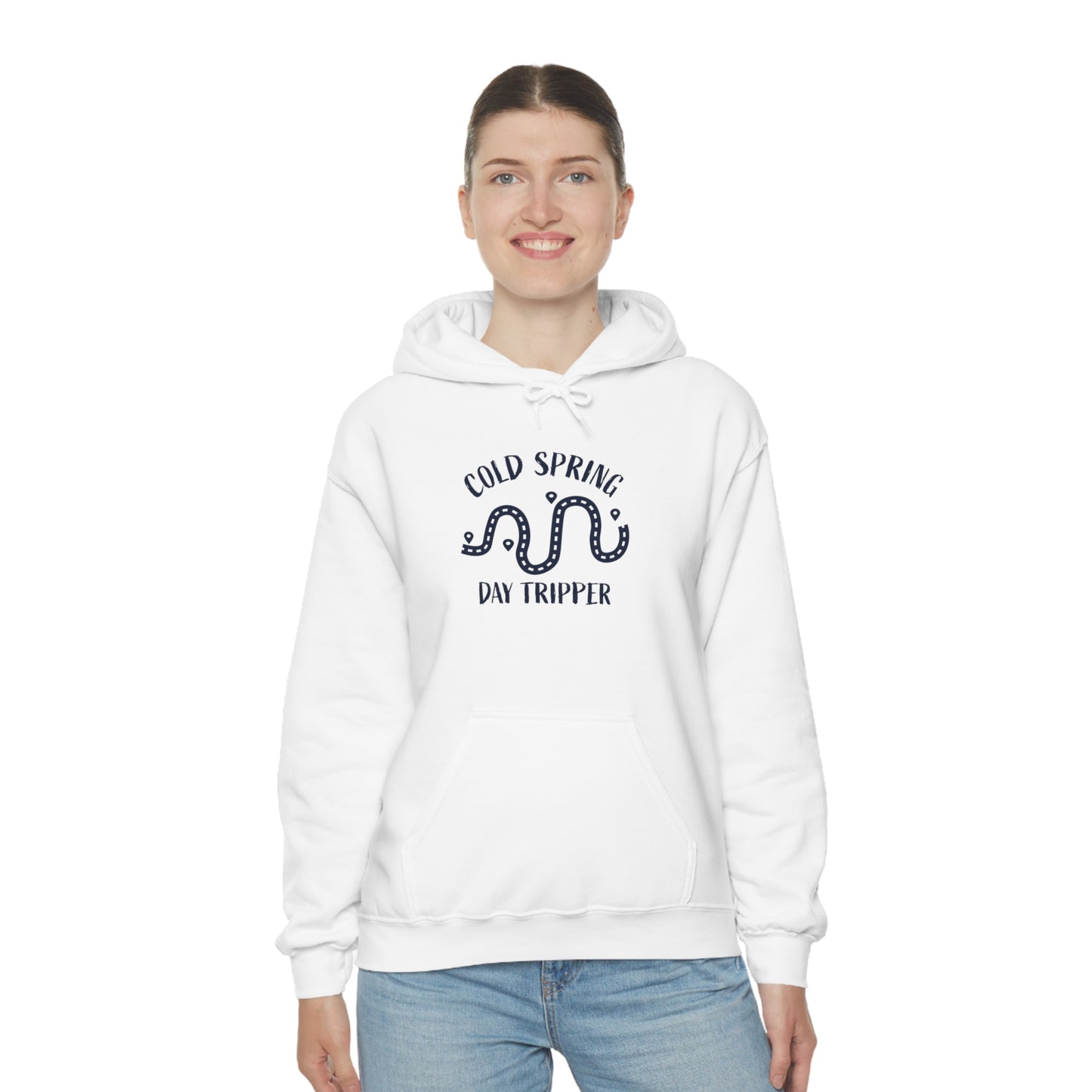 Cold Spring Day Tripper White Hoodie