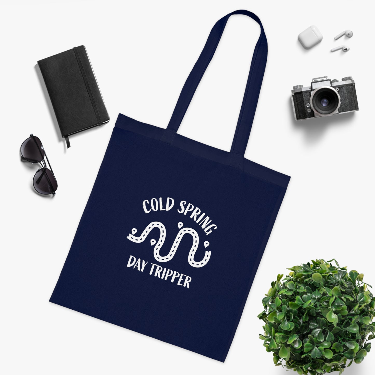 Cold Spring Day Tripper Navy Tote