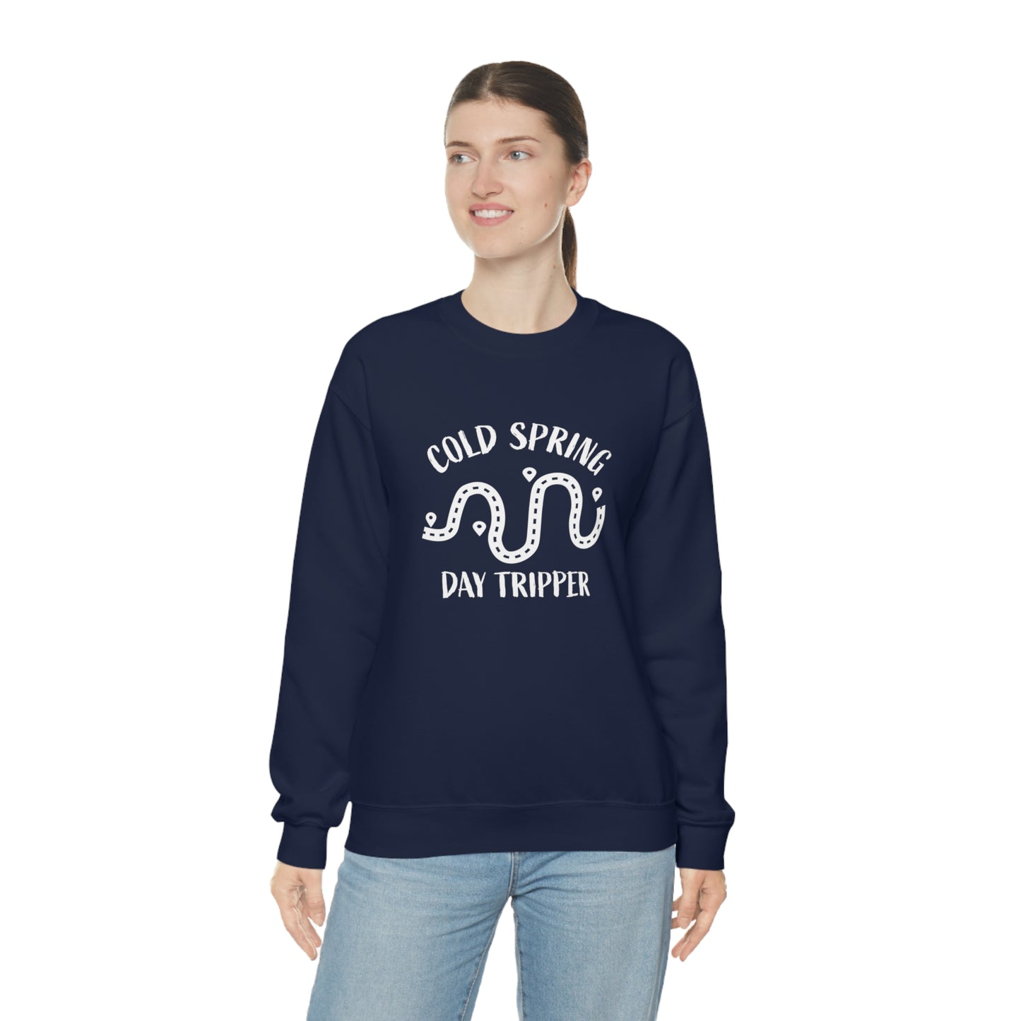 Cold Spring Day Tripper Navy Crewneck